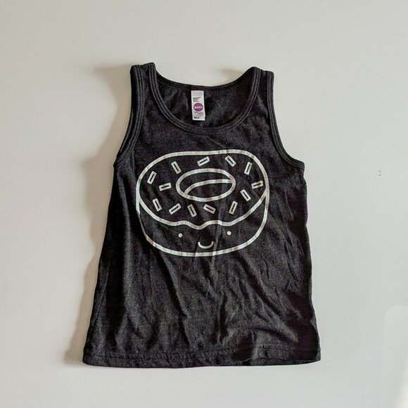 Mochi Kids Kawaii Donut Tank Top Size 6 VGUC - Picture 1 of 4